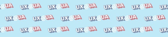 Repeated patterns of UX@UA logo