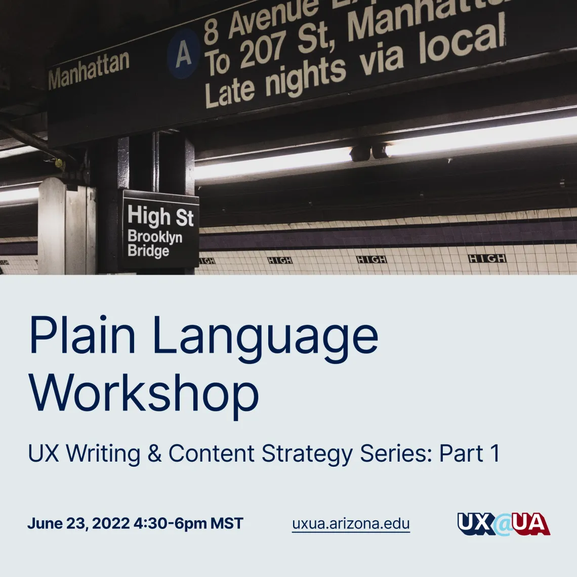 Plain Language Workshop Image